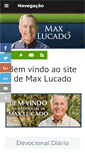 Mobile Screenshot of maxlucado.com.br